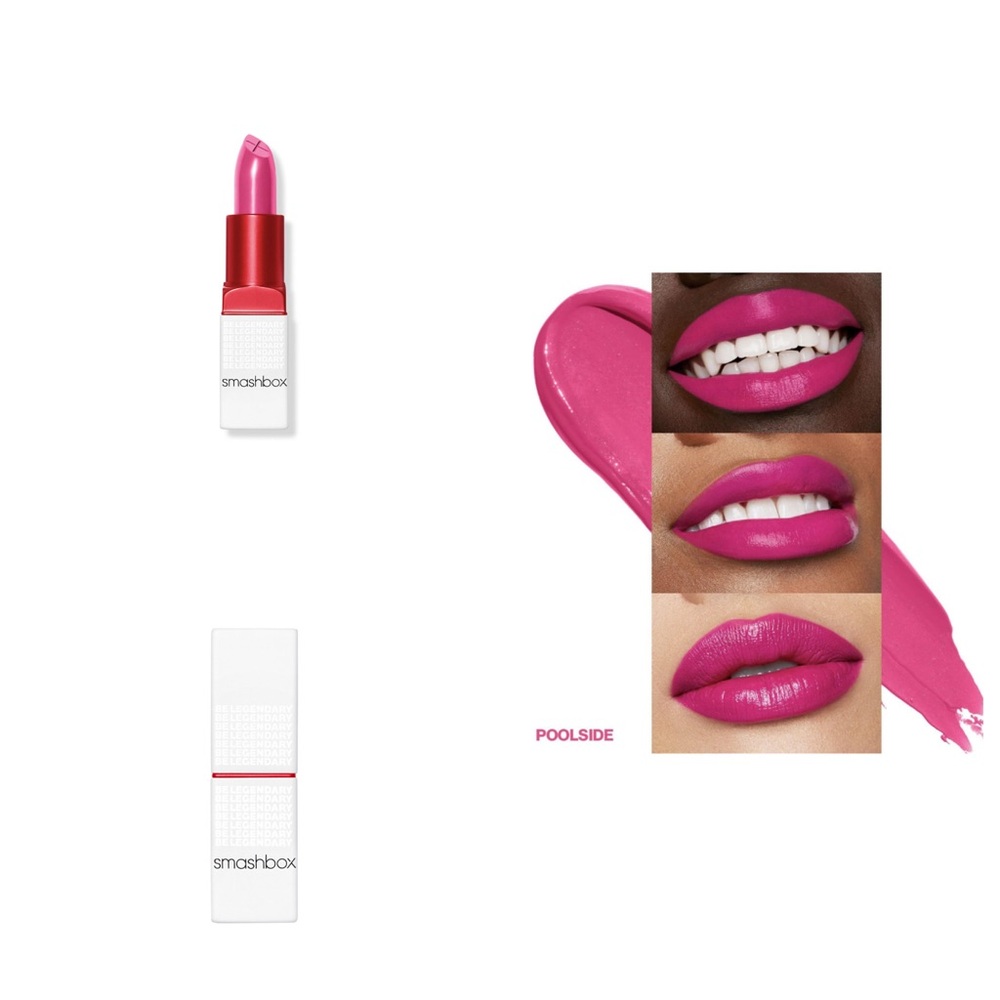 🆕 Smashbox Be Legendary Prime & Plush lipstick in Poolside NIB